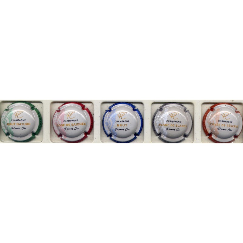 Pouillon Chayoux 5 nouvelles capsules pour ses différentes cuvées