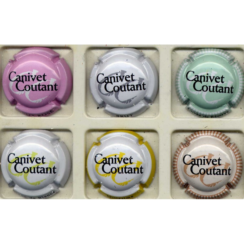 Canivet Coutant 6 nouvelles capsules pour ses différentes cuvées