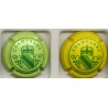 .Générique n°996 2 nouvelles couleur jaune mat et vert pâle