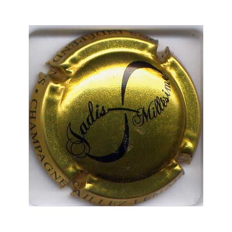 Caillez lemaire capsule de champagne Jadis 2008