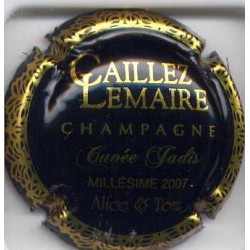 Caillez lemaire capsule de champagne Jadis 2007