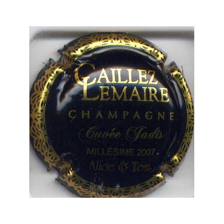 Caillez lemaire capsule de champagne Jadis 2007