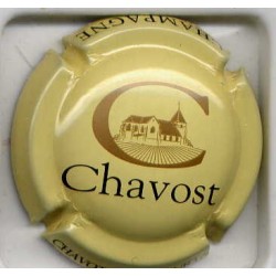 Chavot courcourt n°27c chavost fond jaune-crème