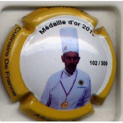 De Milly Albert capsule de champagne Médaille d'or 2019