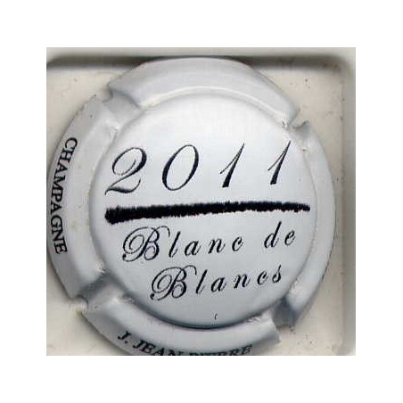 Jean-Pierre J. blanc de blancs 2011 capsule de champagne