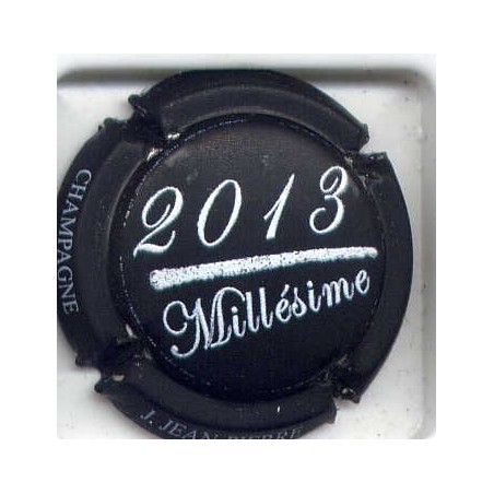 Jean-Pierre J. millésime 2013 capsule de champagne