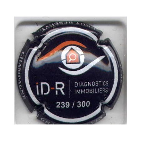 Grais-portevin ID-R numéroté 300 exemplaire capsule de champagne