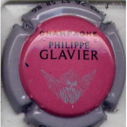 Glavier philippe n°15b rose et gris capsule de champagne