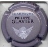 Glavier philippe n°15c fond gris pale capsule de champagne