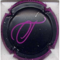 Thiercelin n°7 noir contour fuchsia capsule de champagne