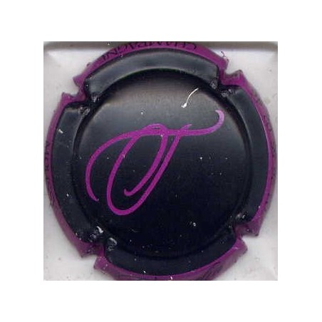 Thiercelin n°7 noir contour fuchsia capsule de champagne