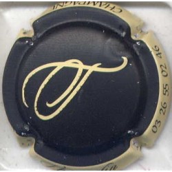 Thiercelin n°10a noir contour crème capsule de champagne