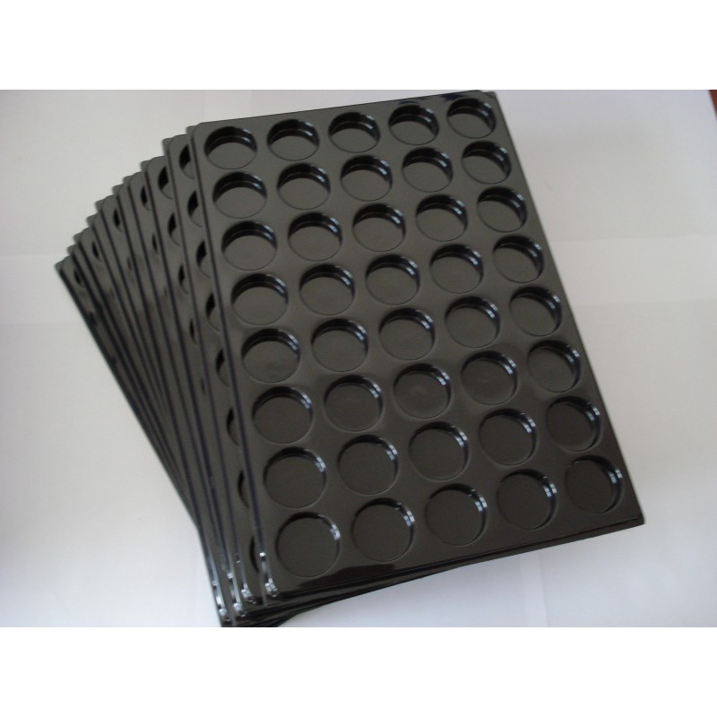 Plastique noir par 10