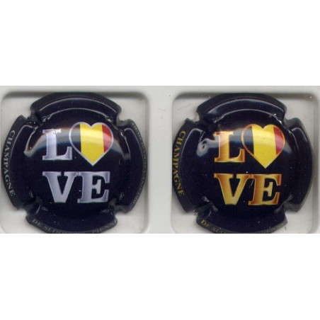 De Sloover Pienne love 2 capsules de champagne