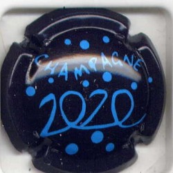  Générique an 2020 fond noir capsules de champagne