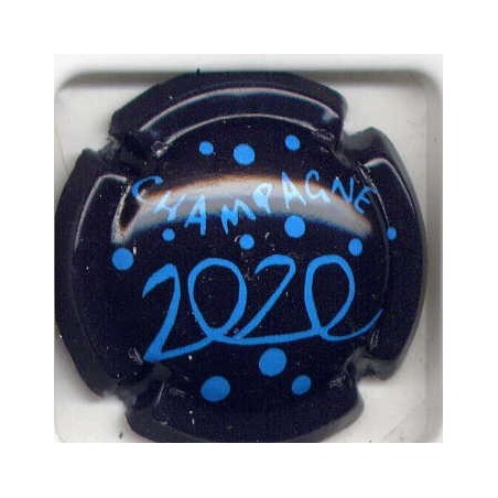  Générique an 2020 fond noir capsules de champagne