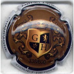 Gouet-Henry blason numérotée à 600 exemplaire capsule de champagne