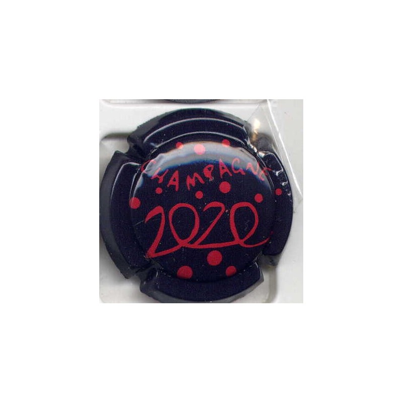  Générique an 2020 fond noir et rouge 1 Jéro de champagne
