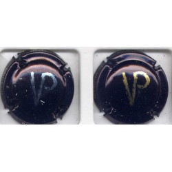 Vautrain Paulet initials 2 capsules de champagne