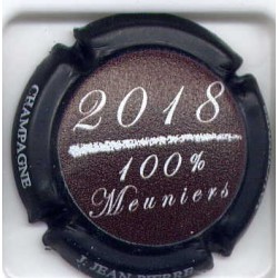 Jean-pierre J. 100% meuniers 2018 1 capsule de champagne