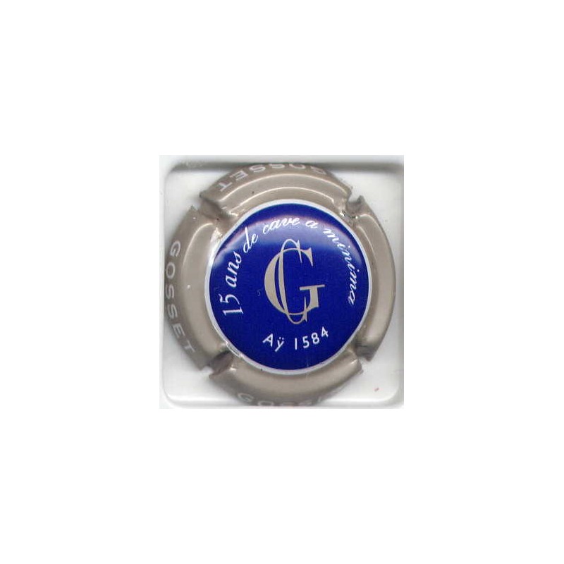 Gosset n°49f 15 ans de cave a minima