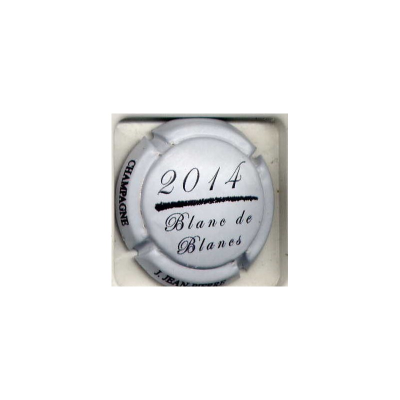 Jean-pierre J. blanc de blancs 2014  1 capsule de champagne