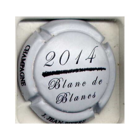 Jean-pierre J. blanc de blancs 2014  1 capsule de champagne