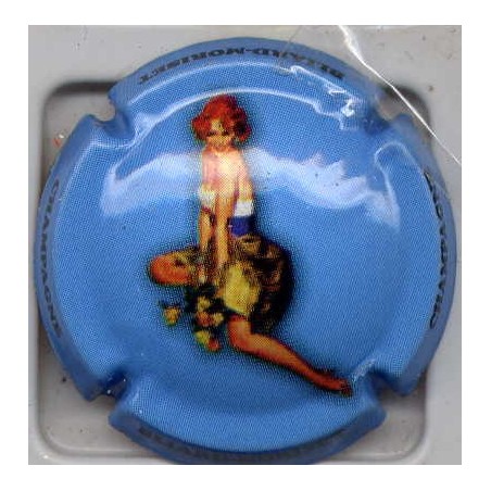 Bliard-Morizet Jéro pin-up bleu