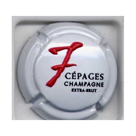 Prioux roger 7 cépages en relief numérotées à 230 exemplaires 1 capsule de champagne