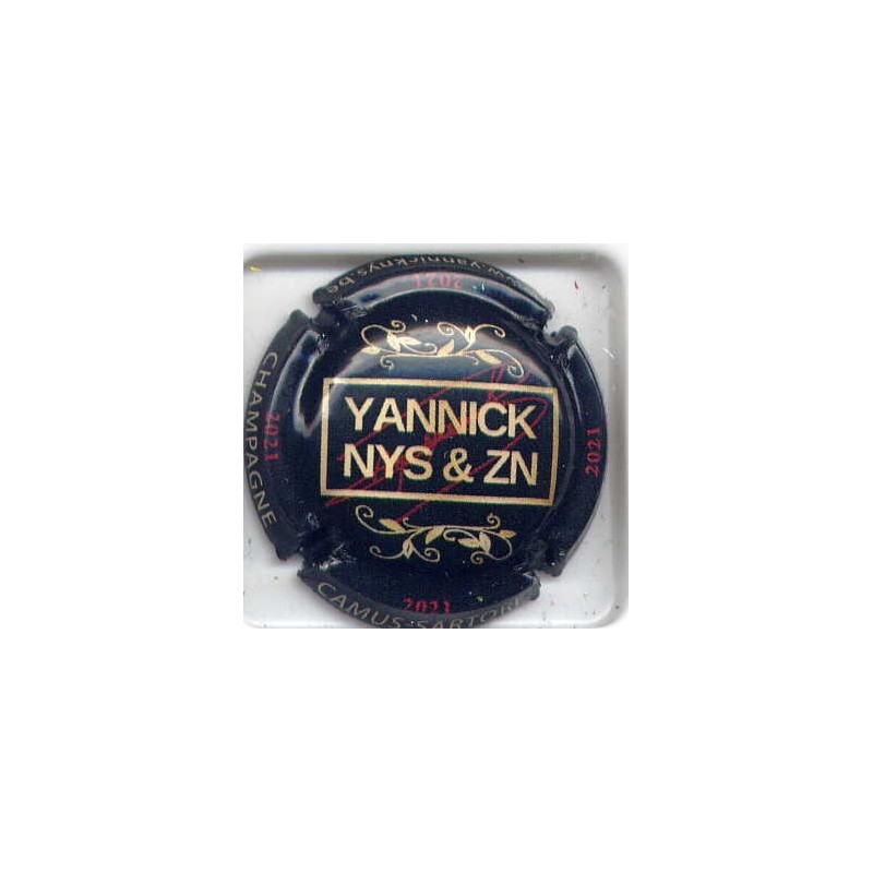 Camus sartore cuvée Yannick 1 capsule de champagne numérotées à 500 exemplaires
